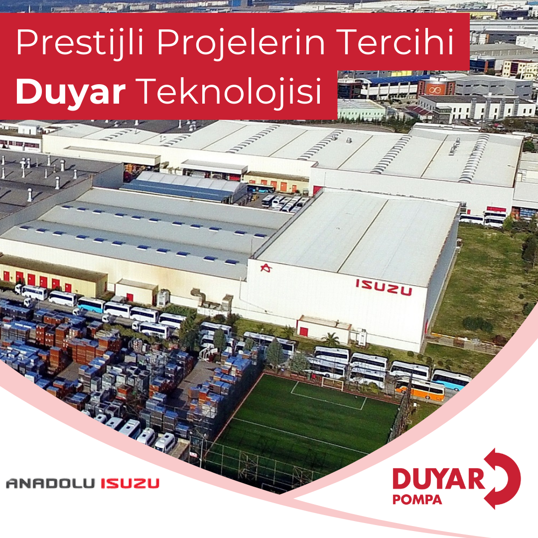 NFPA 20 Yangın Pompası ile Anadolu Isuzu Duyar’lı